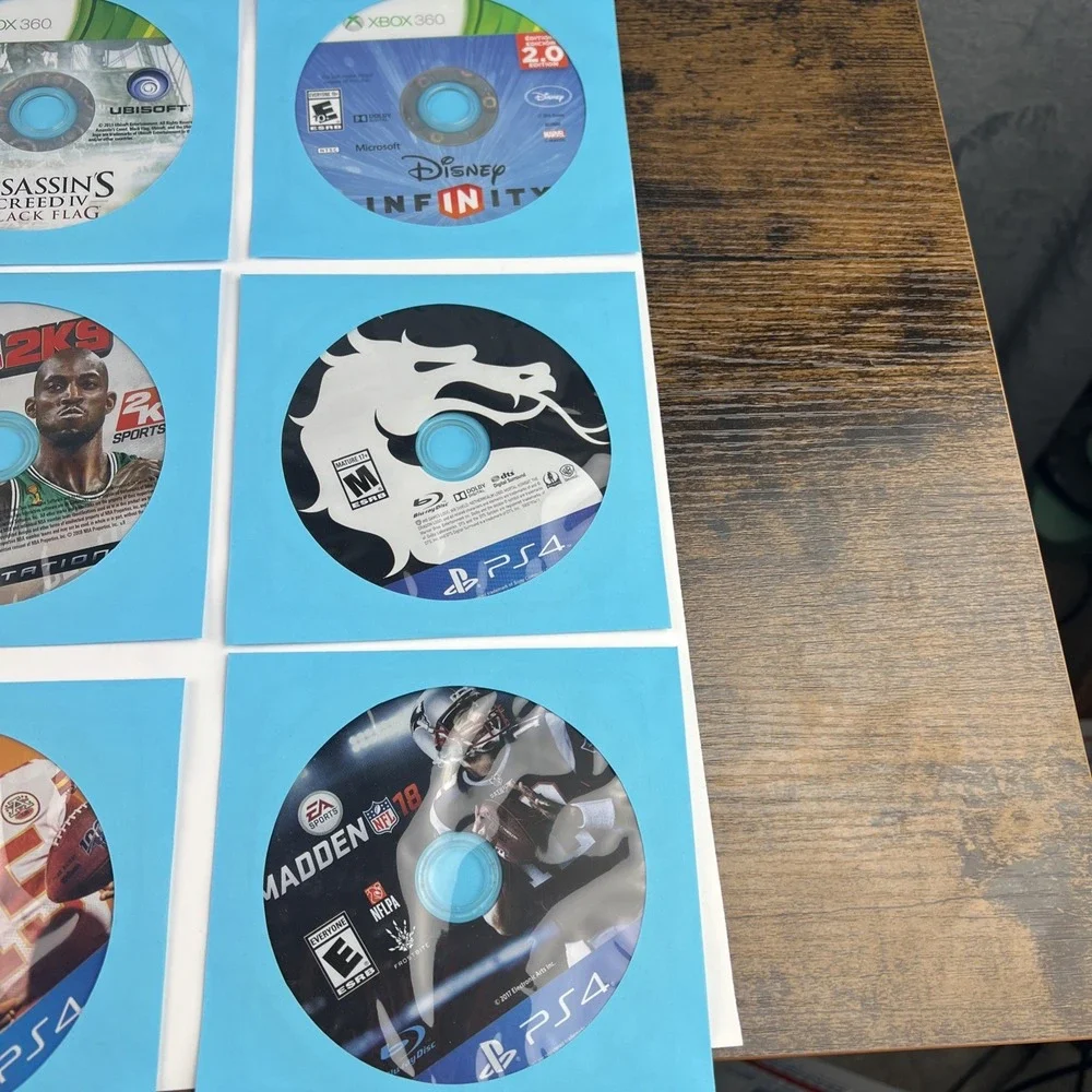 Multi Platform Loose Discs Video Game - Lot Of 50 - AS IS Untested Scratches #5